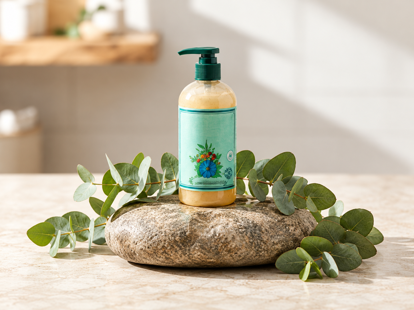 Botanical grooming shampoo